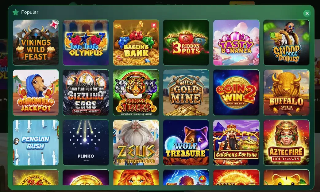 Kingbilly Casino Mobile App Spielübersicht auf dem Smartphone